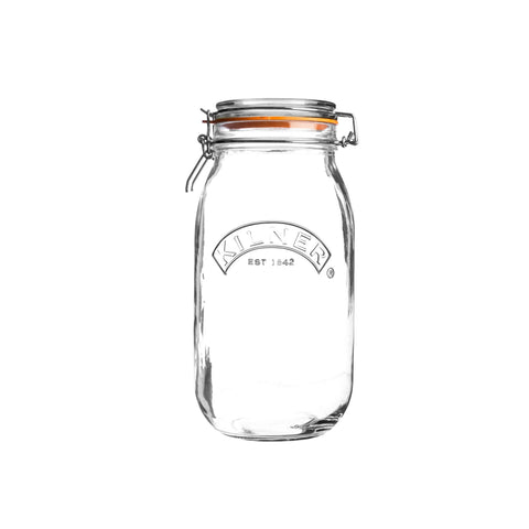 Kilner Round 1.5L Clip Top Glass Storage Jar