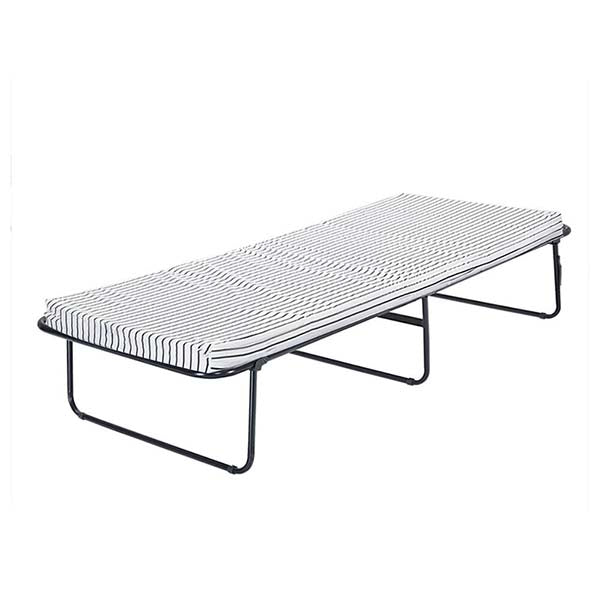 Metal Folding 6ft Guest Bed With Mattress