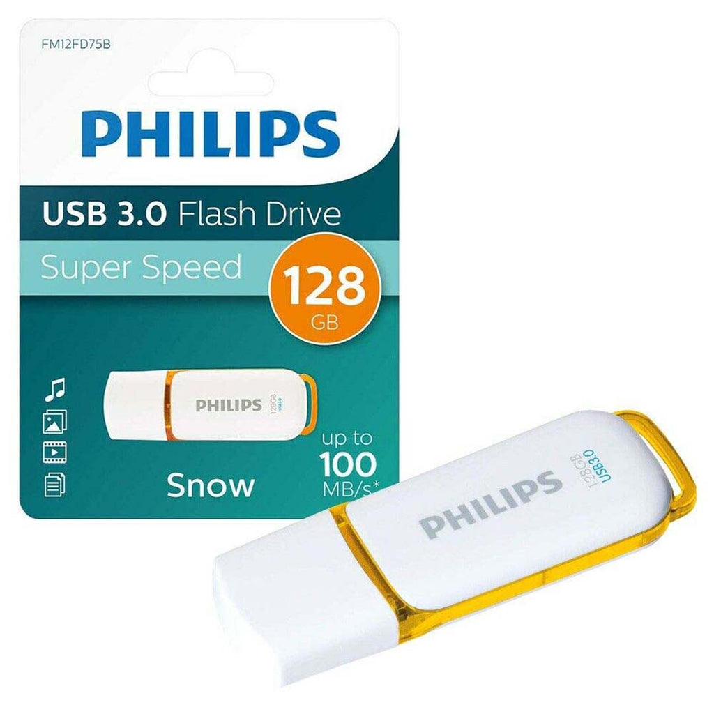 Philips Snow Series USB 3.0 Flash Key Drive USB 3.0 Memory Stick 128GB