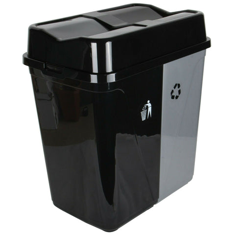 Dual Purpose Rubbish Recyling Waste Bin 100L